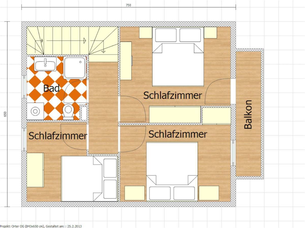 Almchalet Orter Deutschberg Eksteriør billede